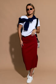 Davis Skirt in Cherry Clothing Holley Girl 