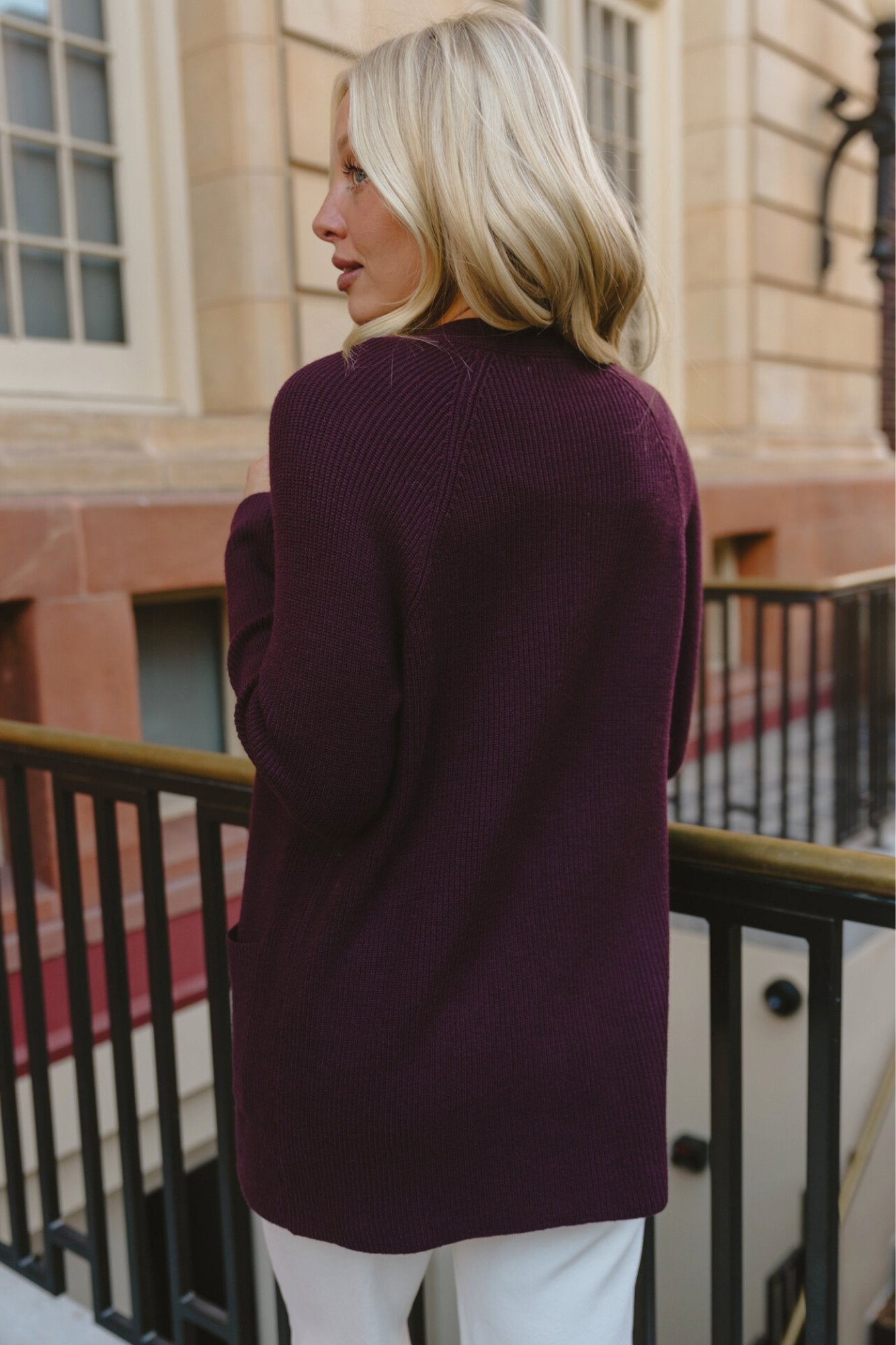 Gather Cardigan Clothing Holley Girl 