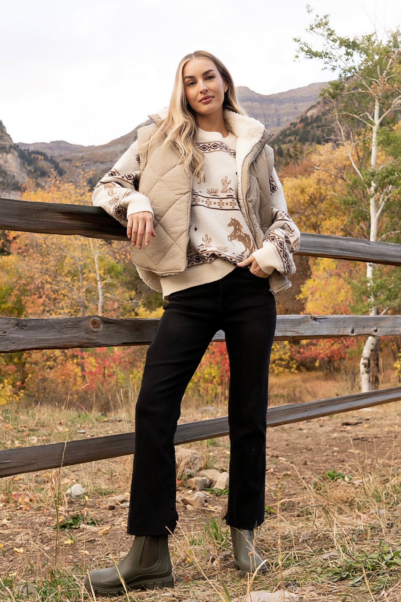 Prairie Run Sweater Clothing Holley Girl 