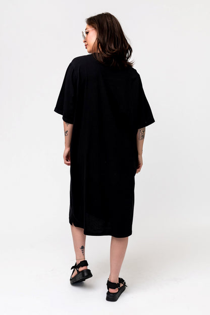 Lilo Dress in Black (Small-XL) Holley Girl 