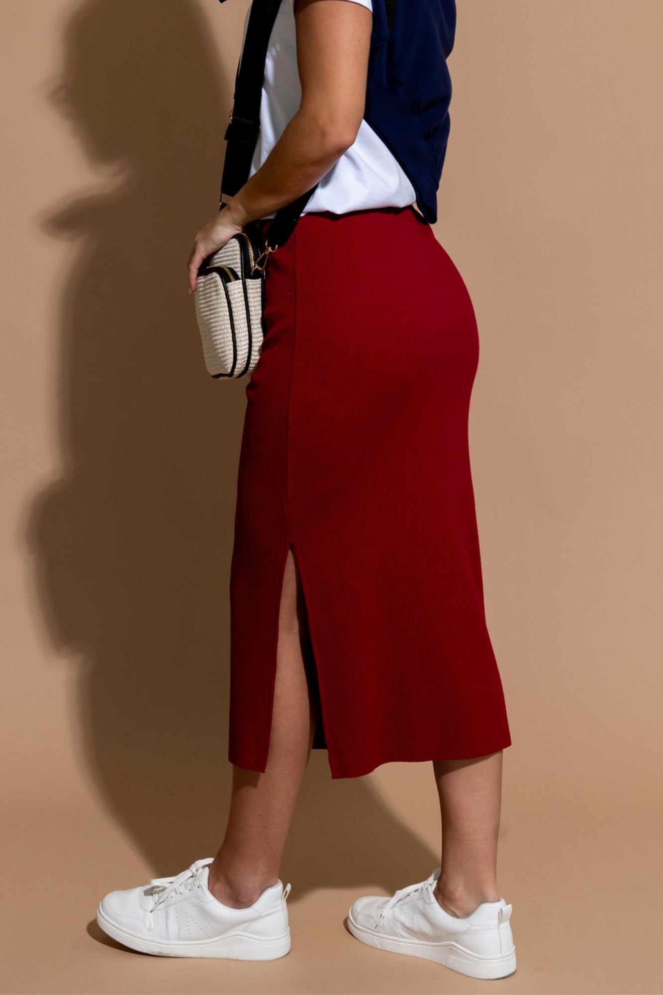 Davis Skirt in Cherry Clothing Holley Girl 