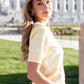 Finch Top in Lemon Clothing Holley Girl 