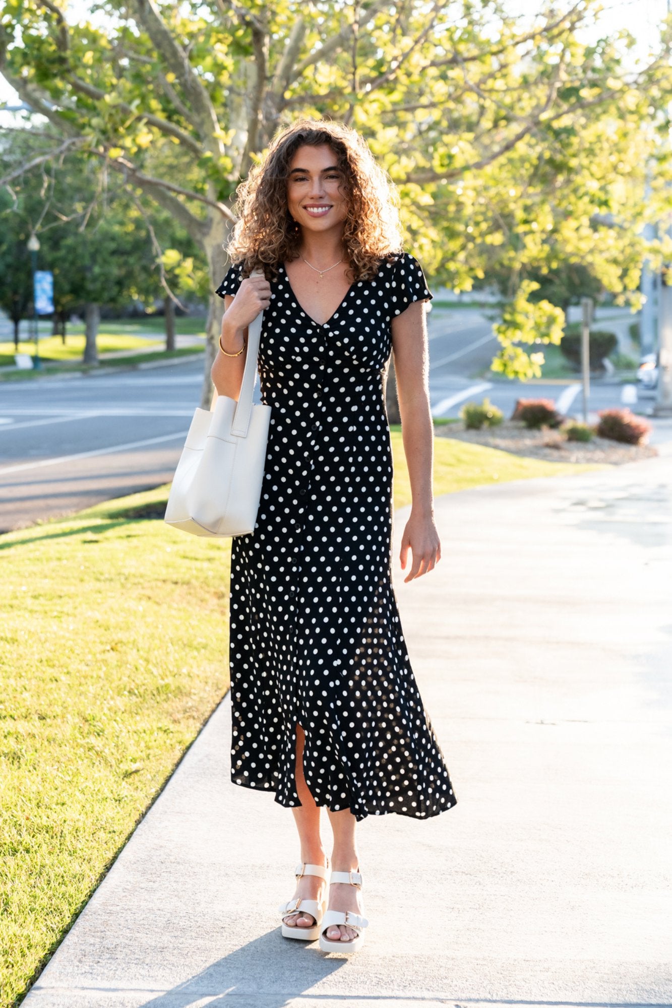 Juliet Dot Dress Clothing Holley Girl 