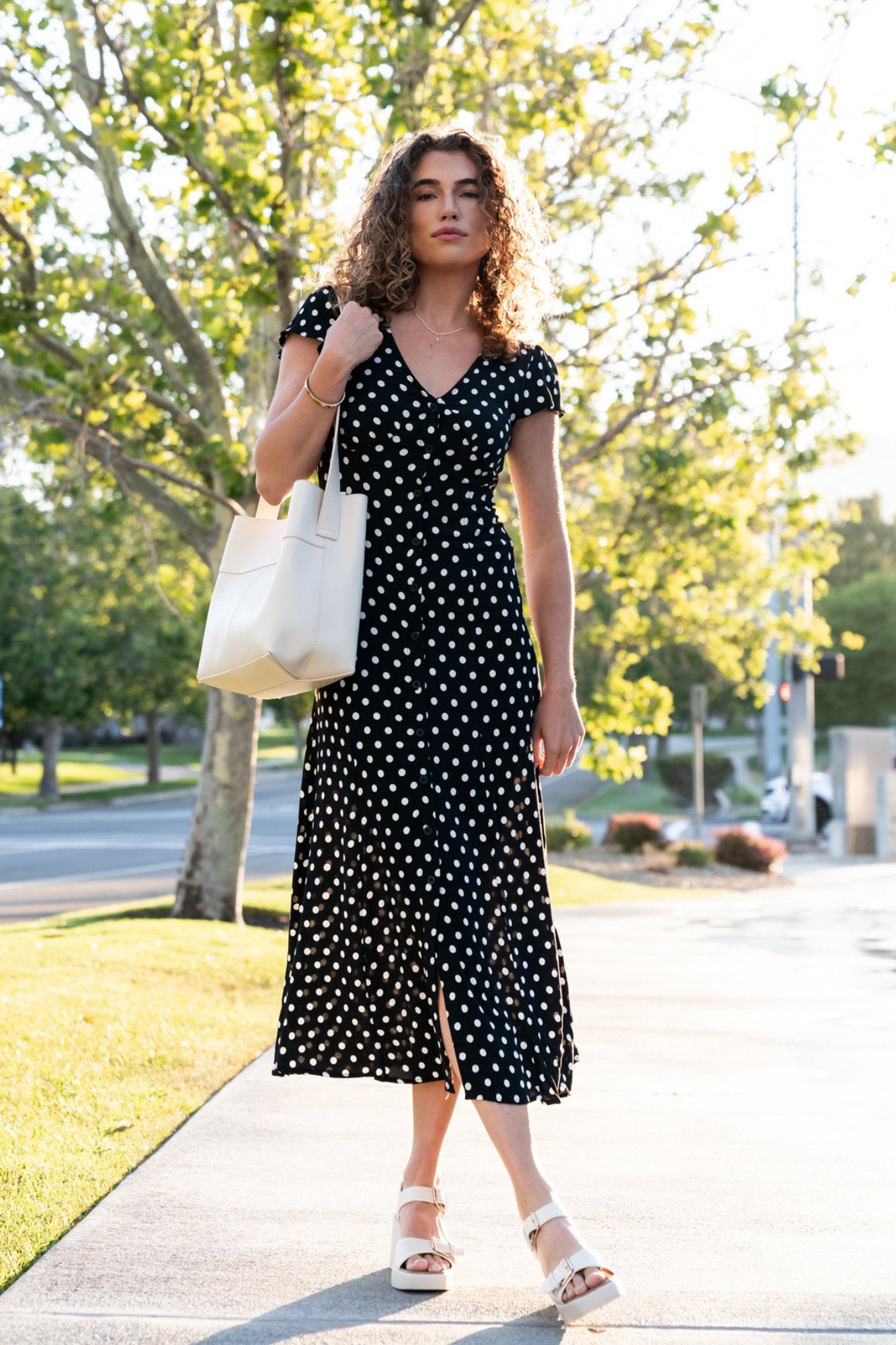 Juliet Dot Dress Clothing Holley Girl 