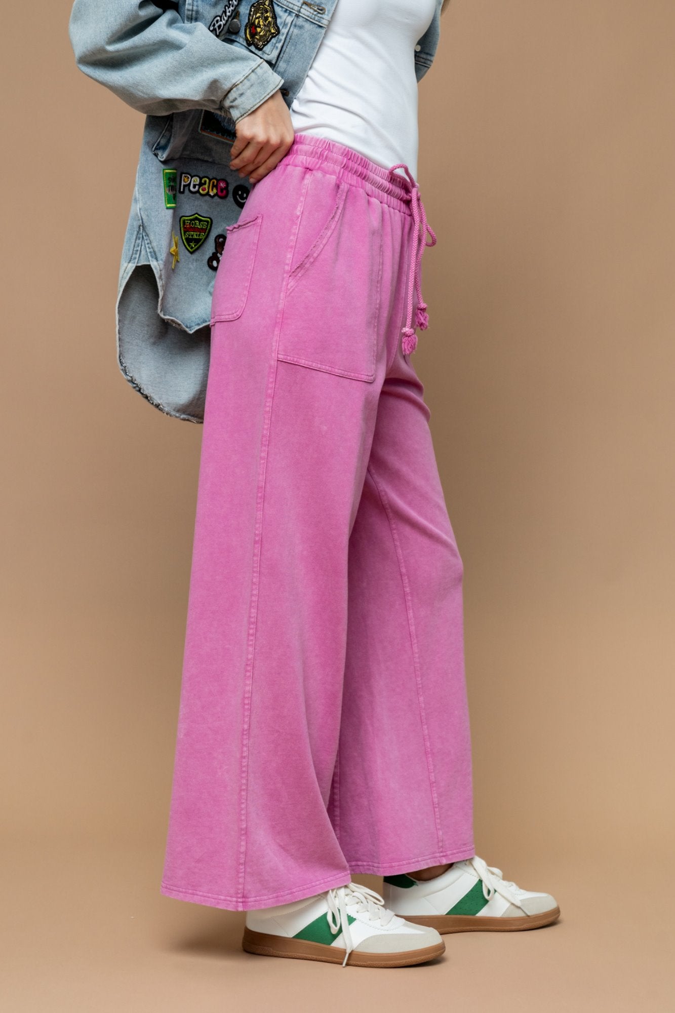 Jenkins Pant in Bubblegum Holley Girl 