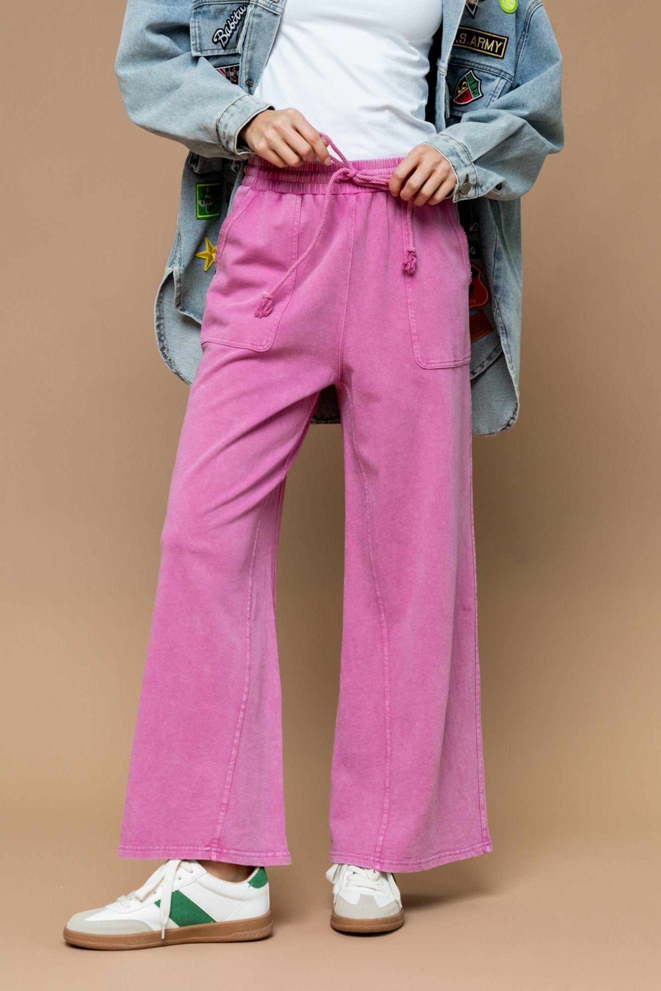 Jenkins Pant in Bubblegum Holley Girl 