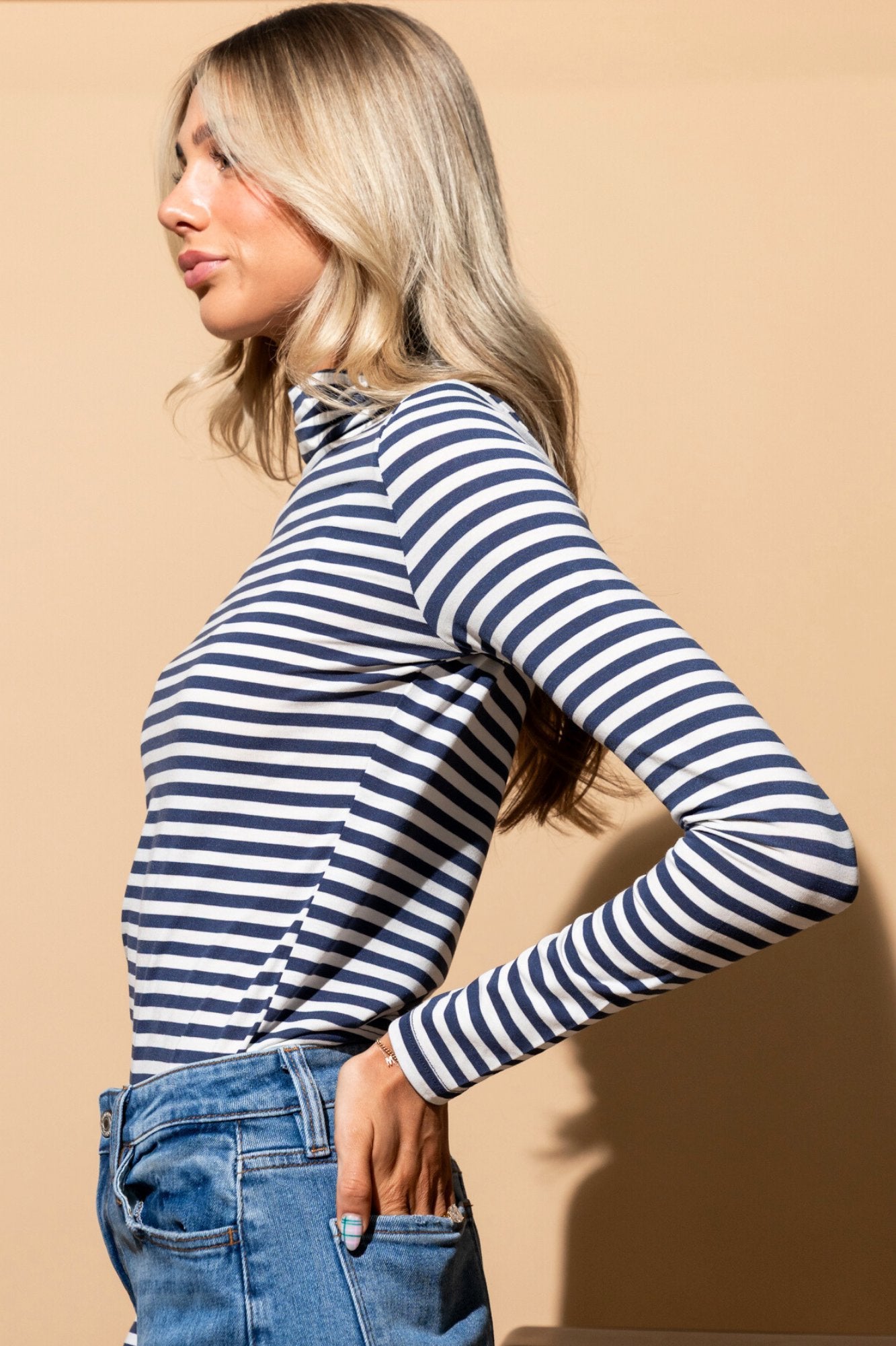 Rebel Top in Navy Clothing Holley Girl 
