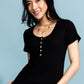 Monroe Top in Black Clothing Holley Girl 