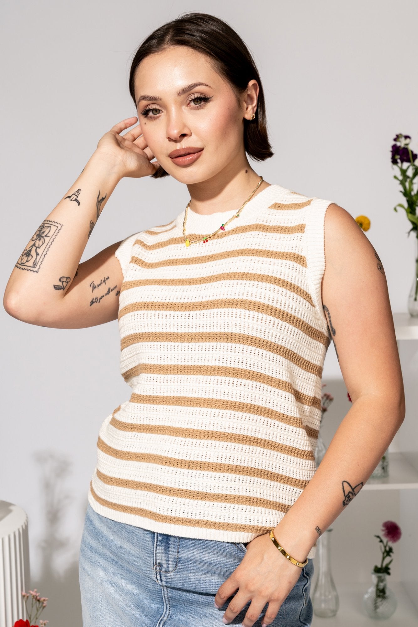 Echo Top in Fawn Clothing Holley Girl 