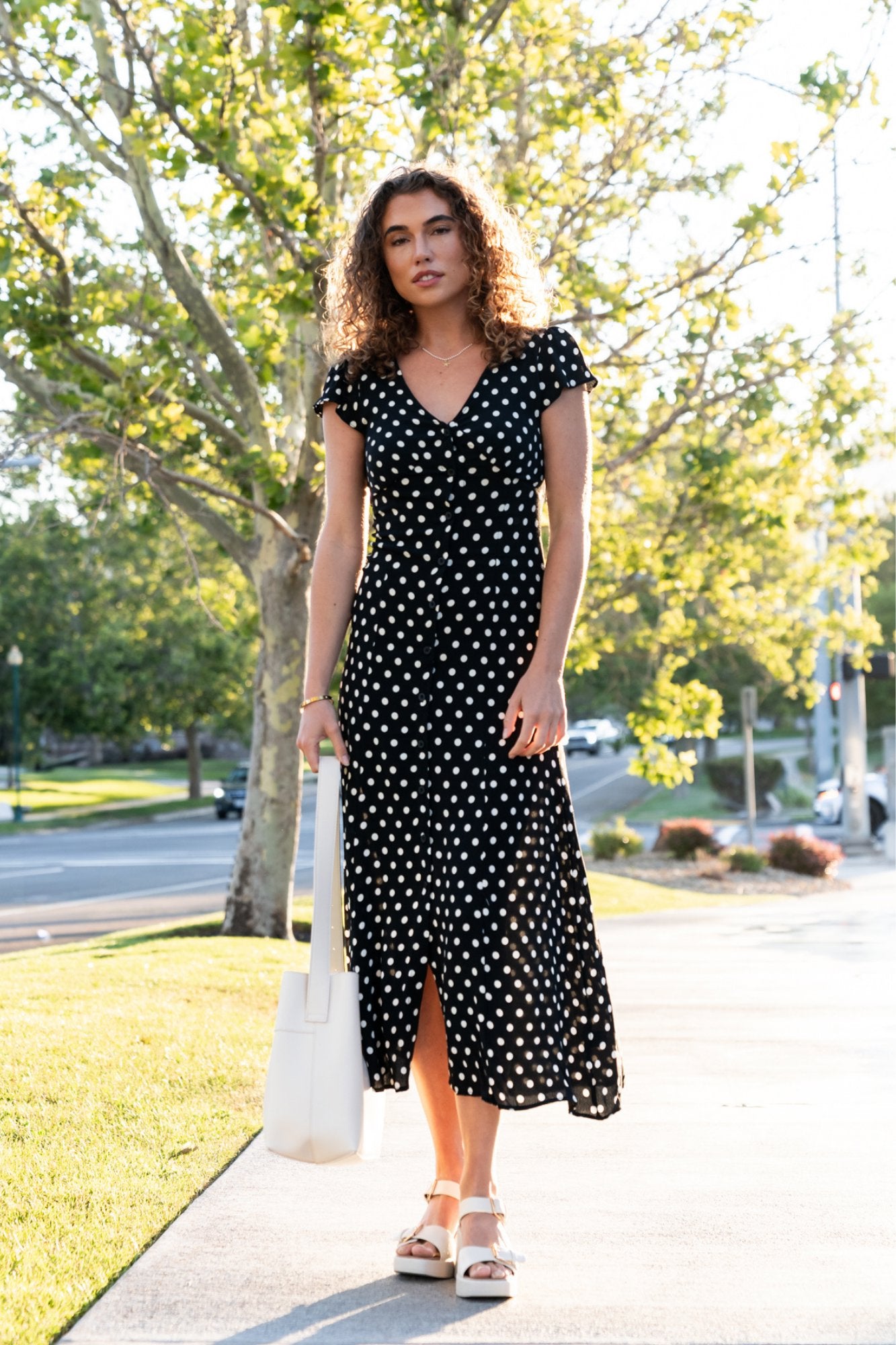 Juliet Dot Dress Clothing Holley Girl 