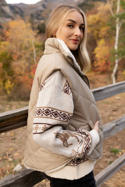 Sterling Quilted Vest Clothing Holley Girl 