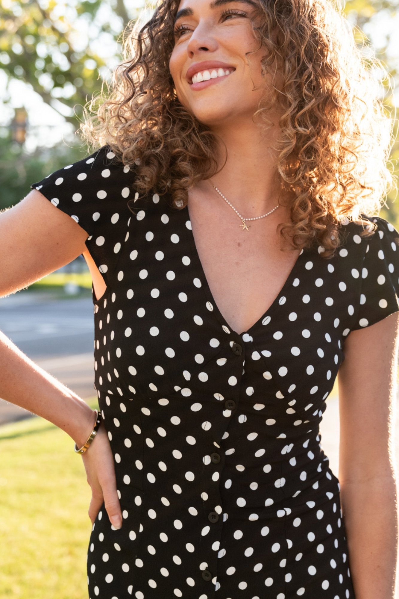Juliet Dot Dress Clothing Holley Girl 