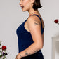 Layering Tank in Navy Clothing Holley Girl 