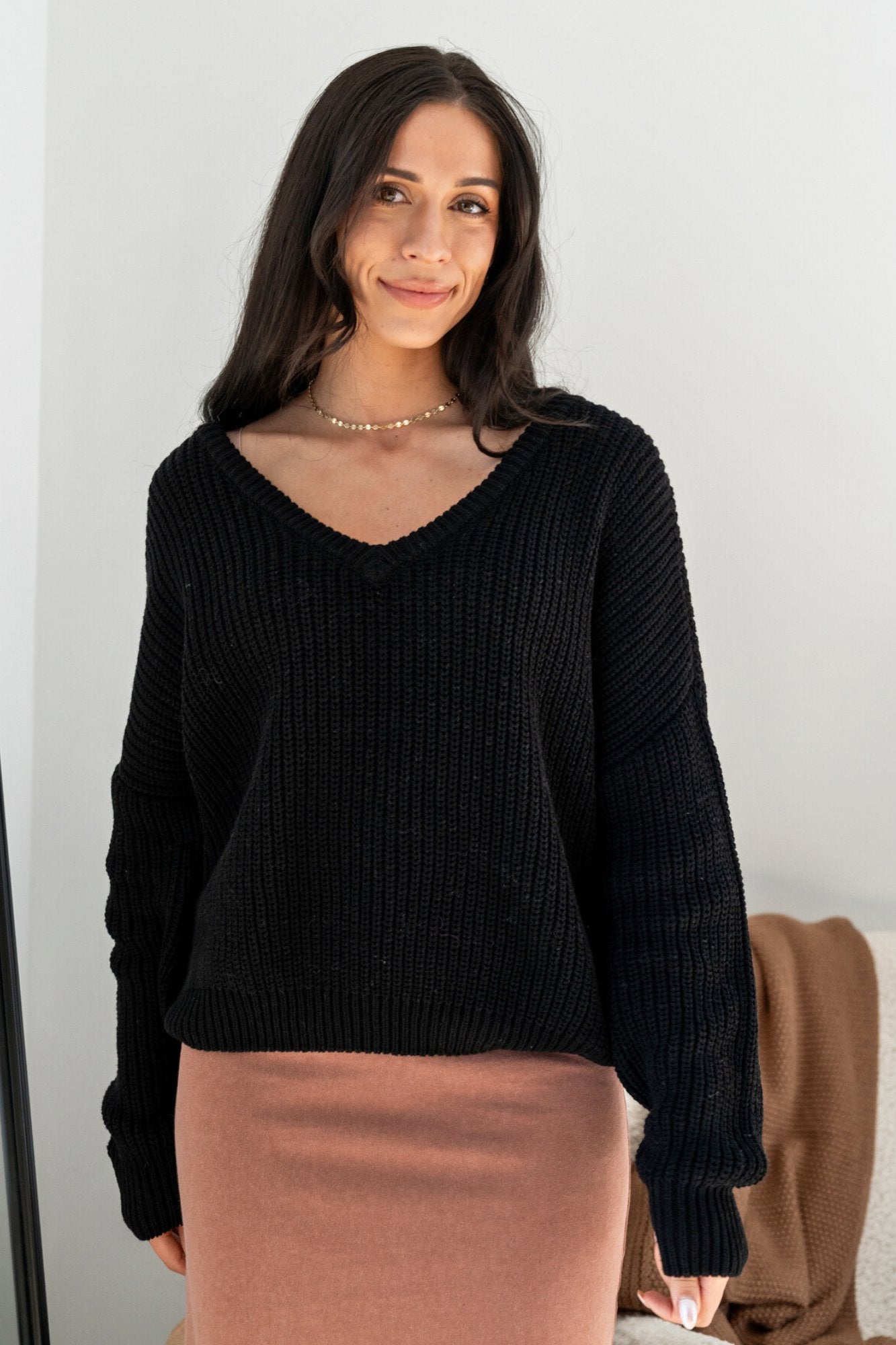 Noir Sweater Clothing Holley Girl 