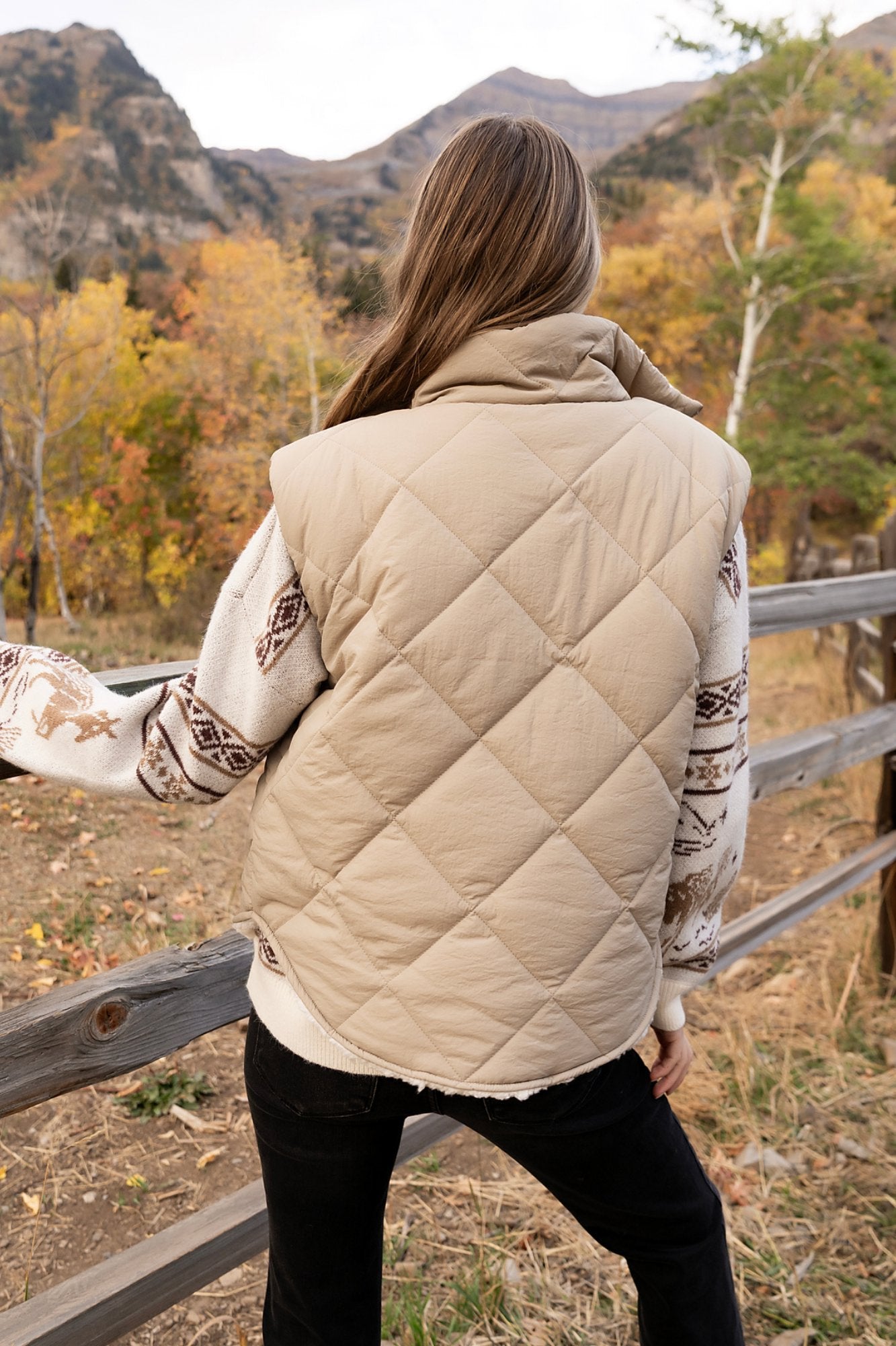 Sterling Quilted Vest Clothing Holley Girl 