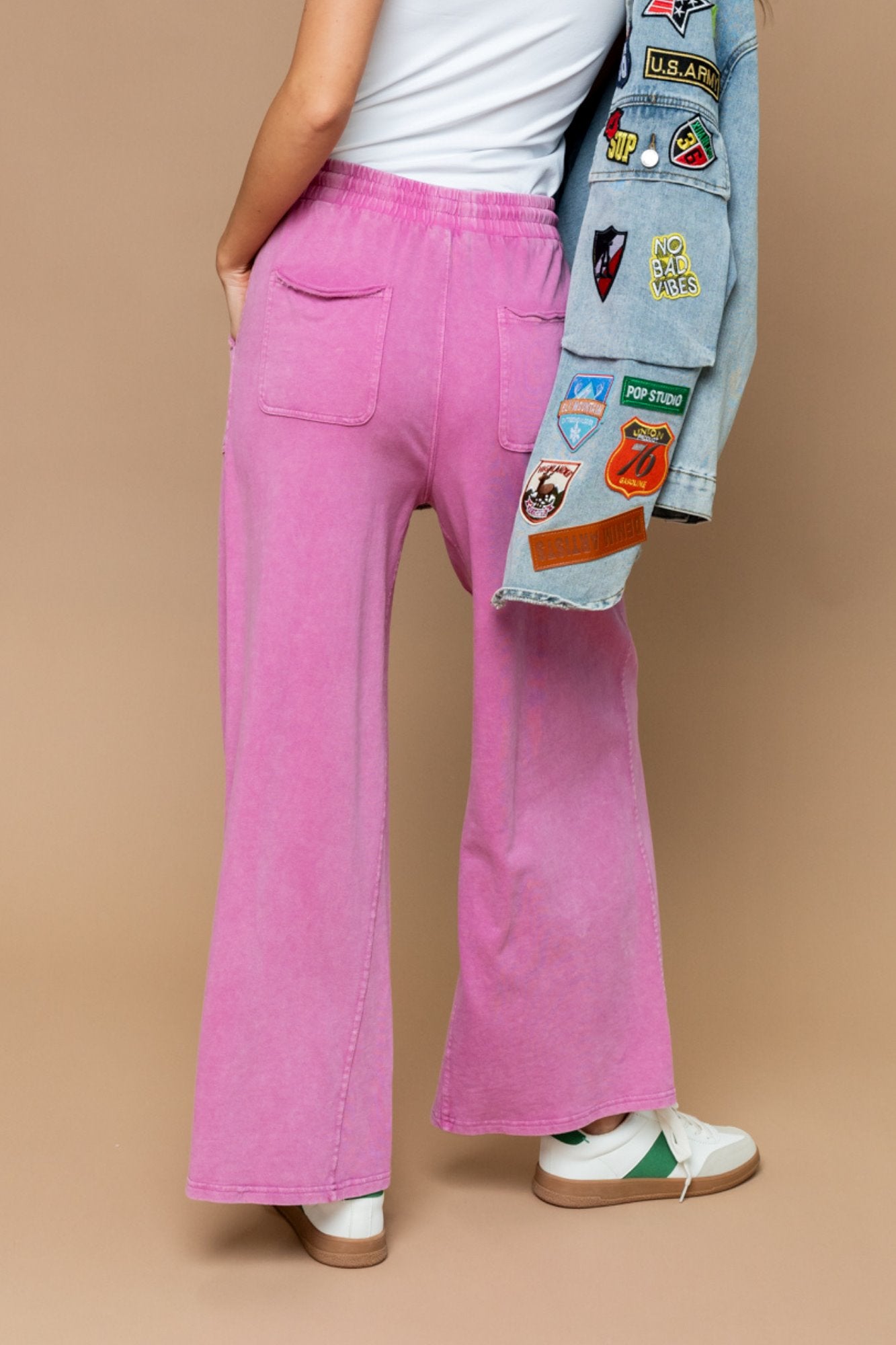 Jenkins Pant in Bubblegum Holley Girl 