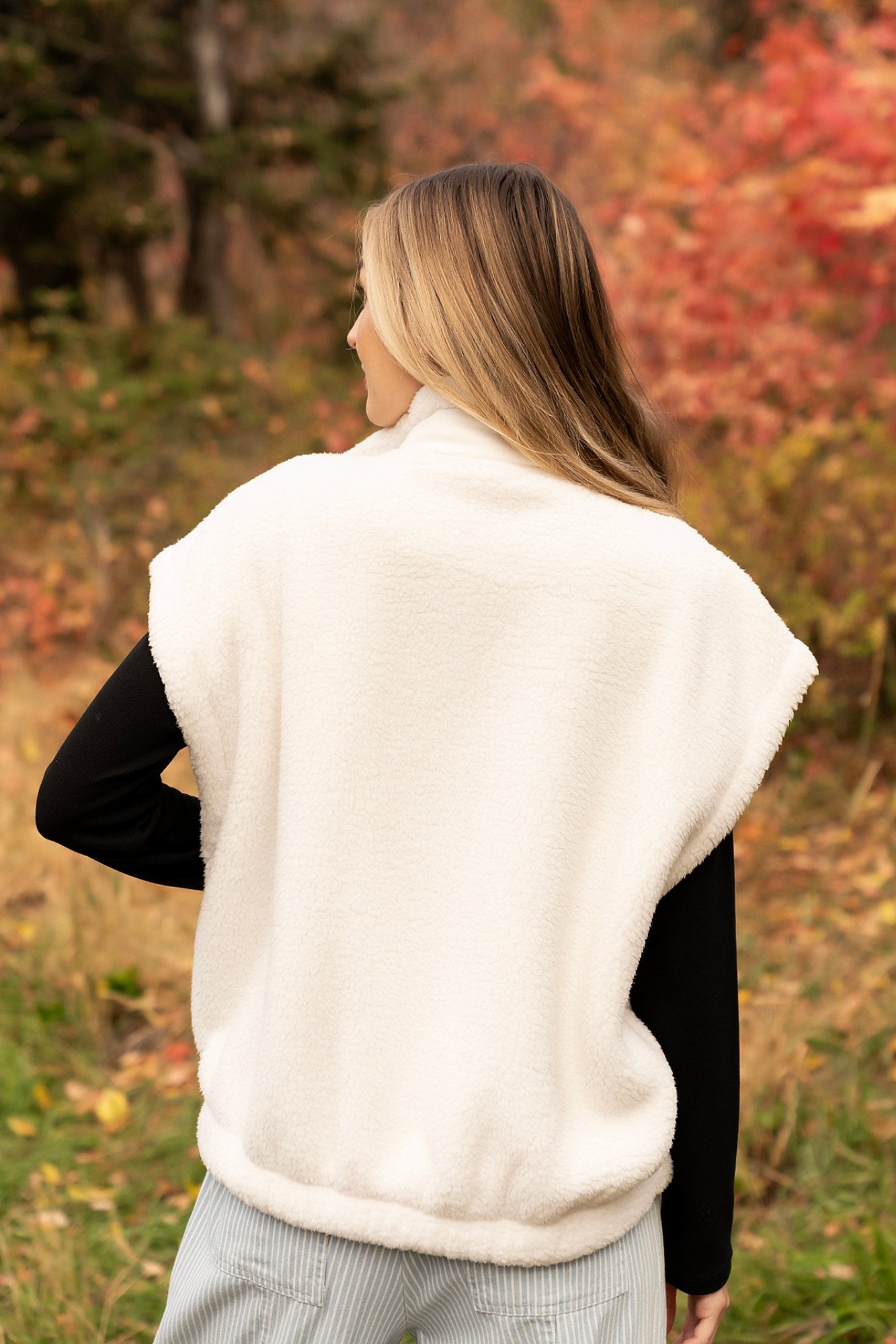 Cozy Cloud Vest Clothing Holley Girl 