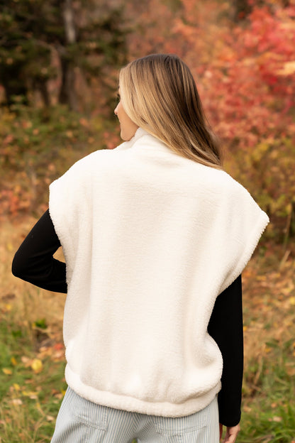 Cozy Cloud Vest Clothing Holley Girl 