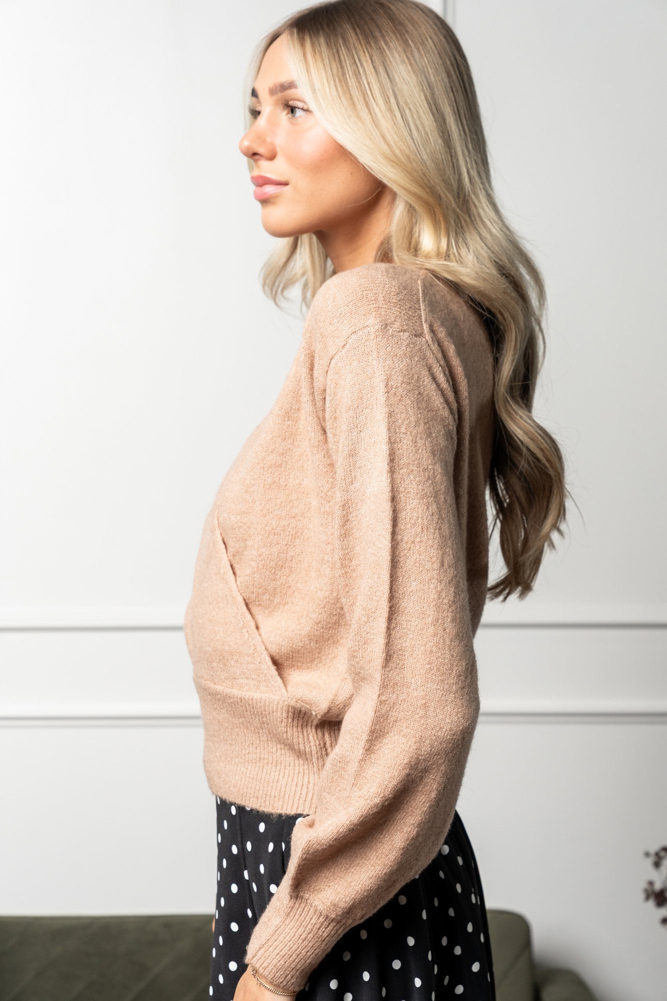 Montreal Sweater in Camel Clothing Holley Girl 