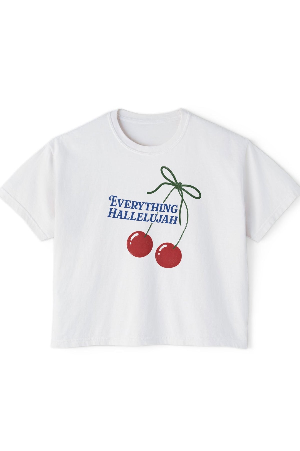 Everything Hallelujah - Boxy Tee T-Shirt Printify 