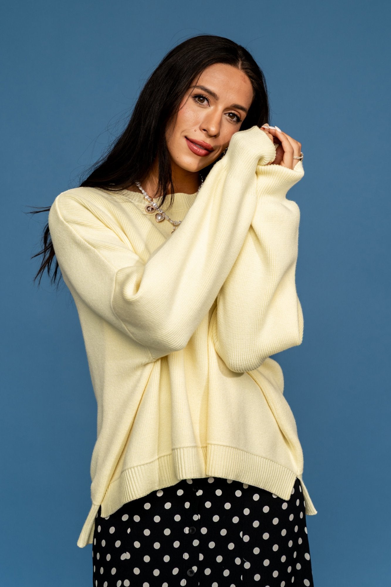 Marisol Sweater in Daisy Clothing Holley Girl 