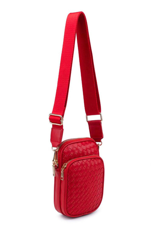 Marion Bag in Red Holley Girl 