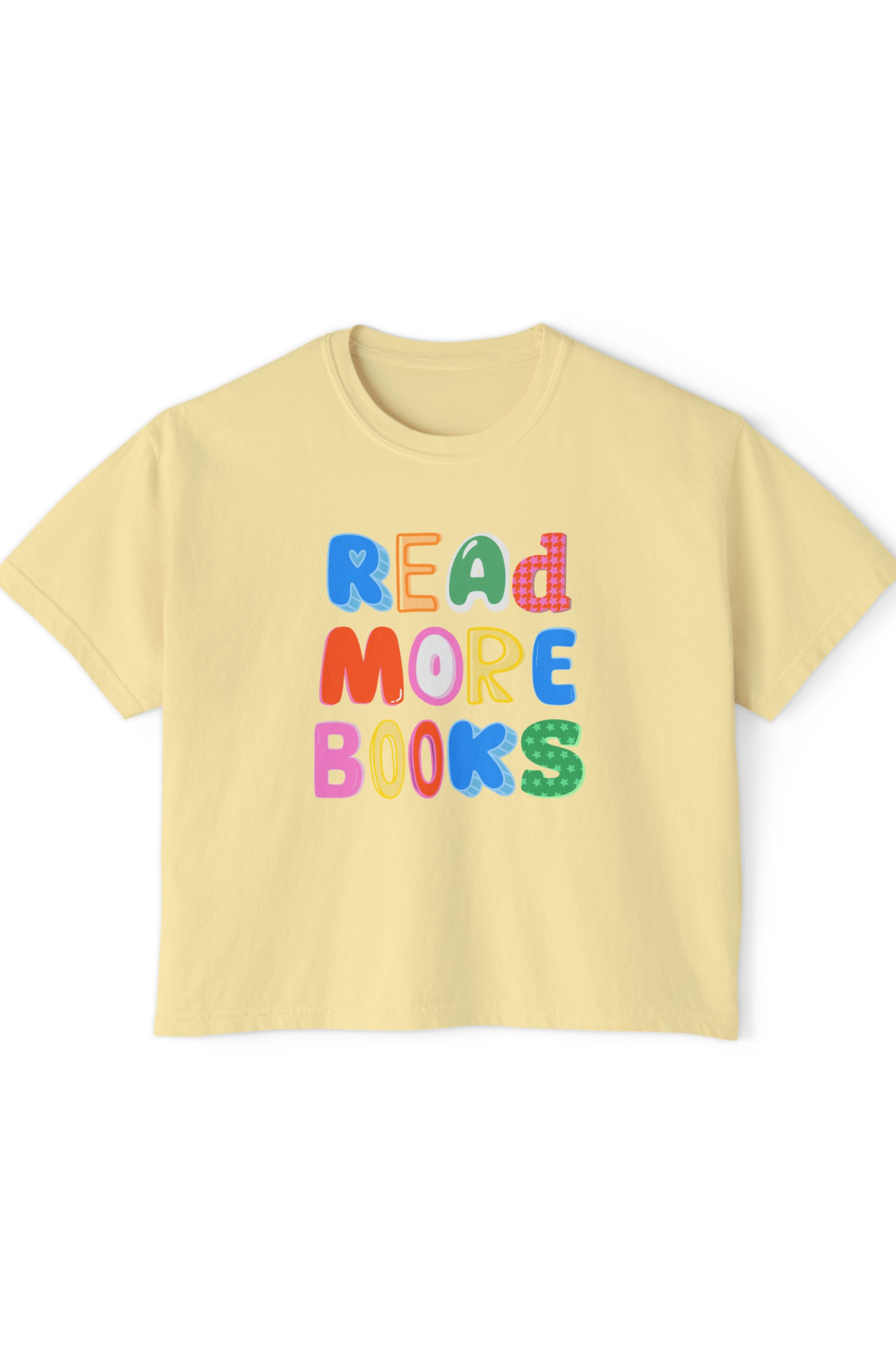 Read More Books - Boxy Tee