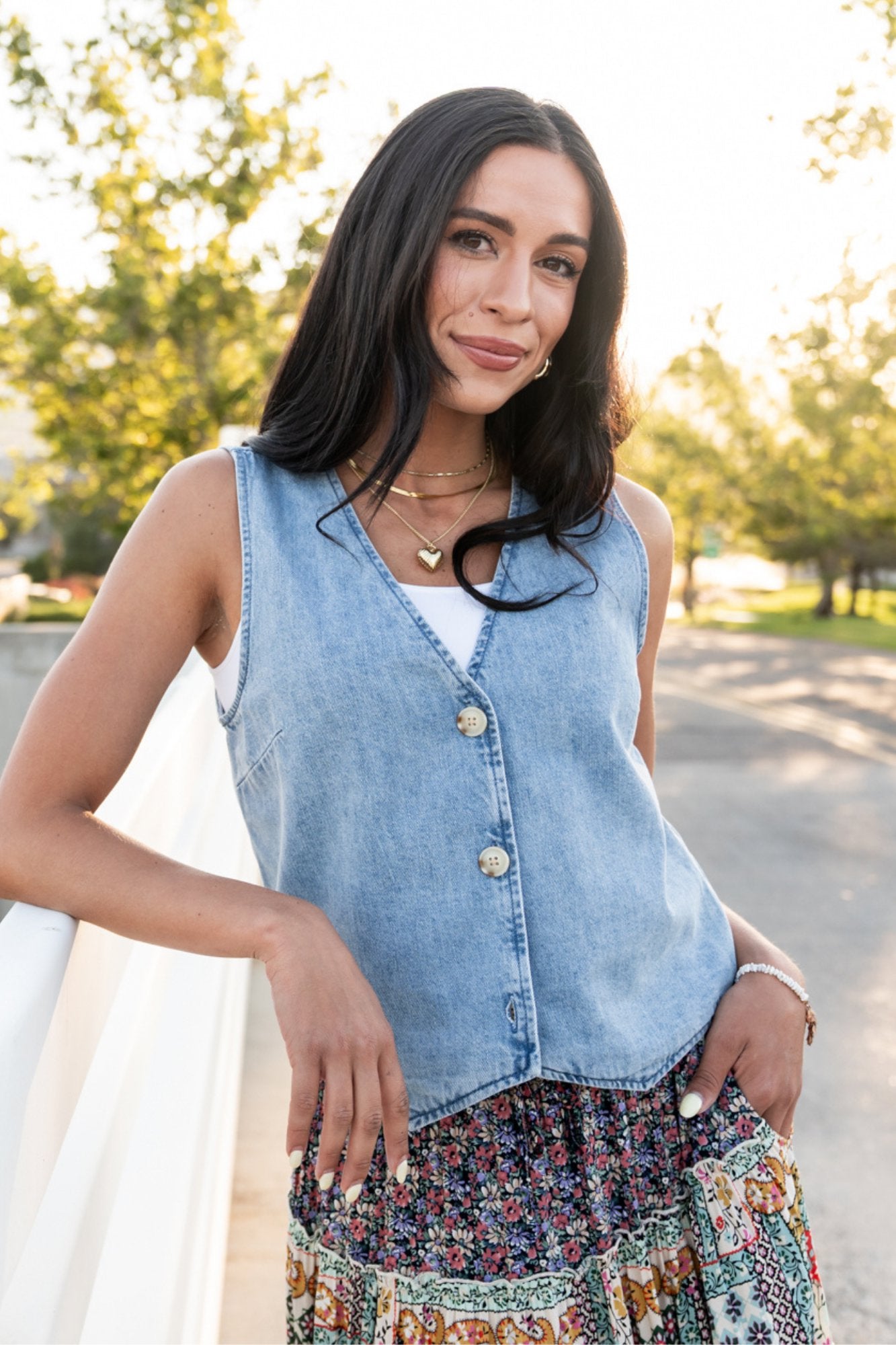 Gauge Vest Clothing Holley Girl 