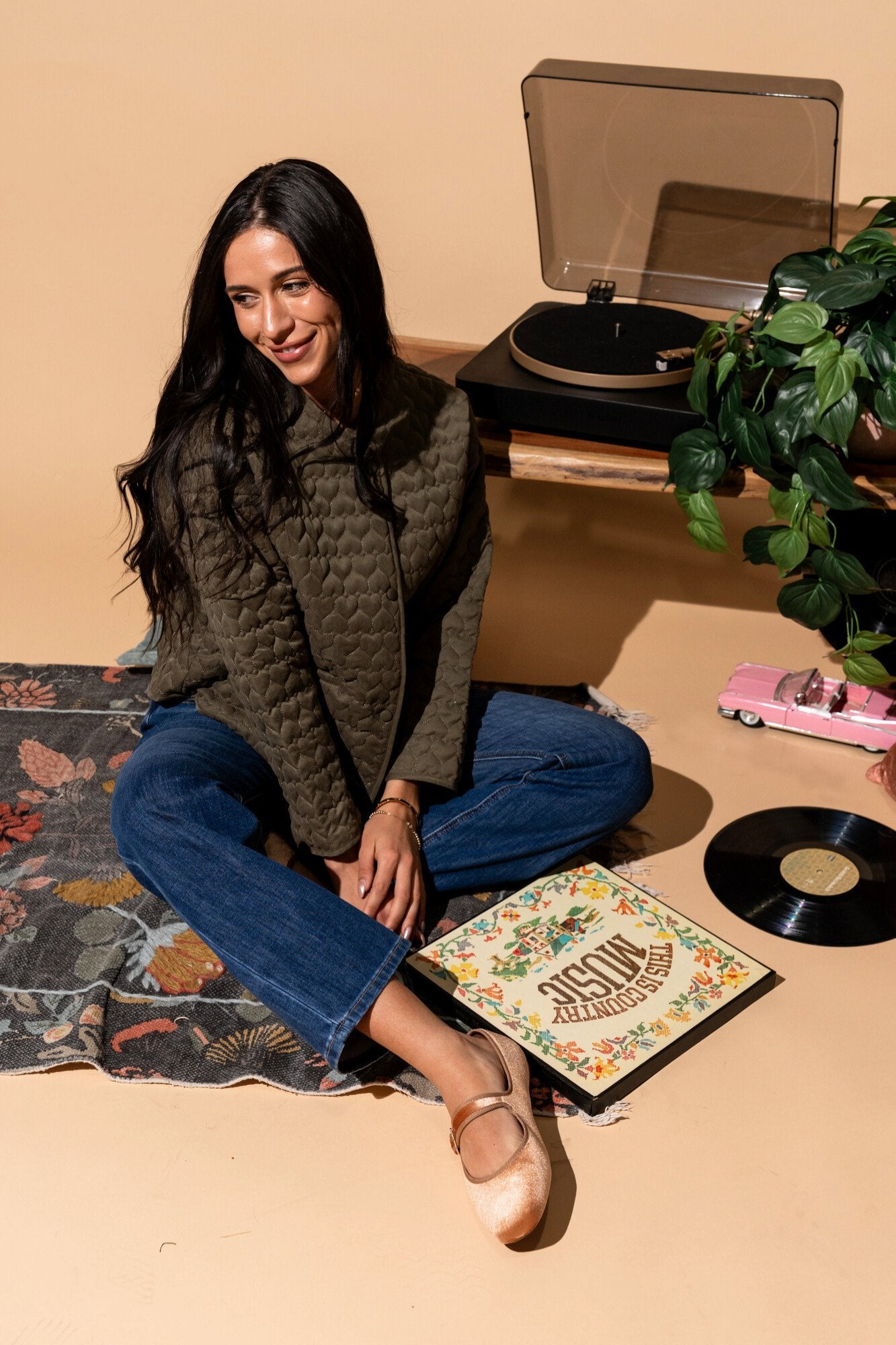 Heartfelt Quilted Jacket Clothing Holley Girl 