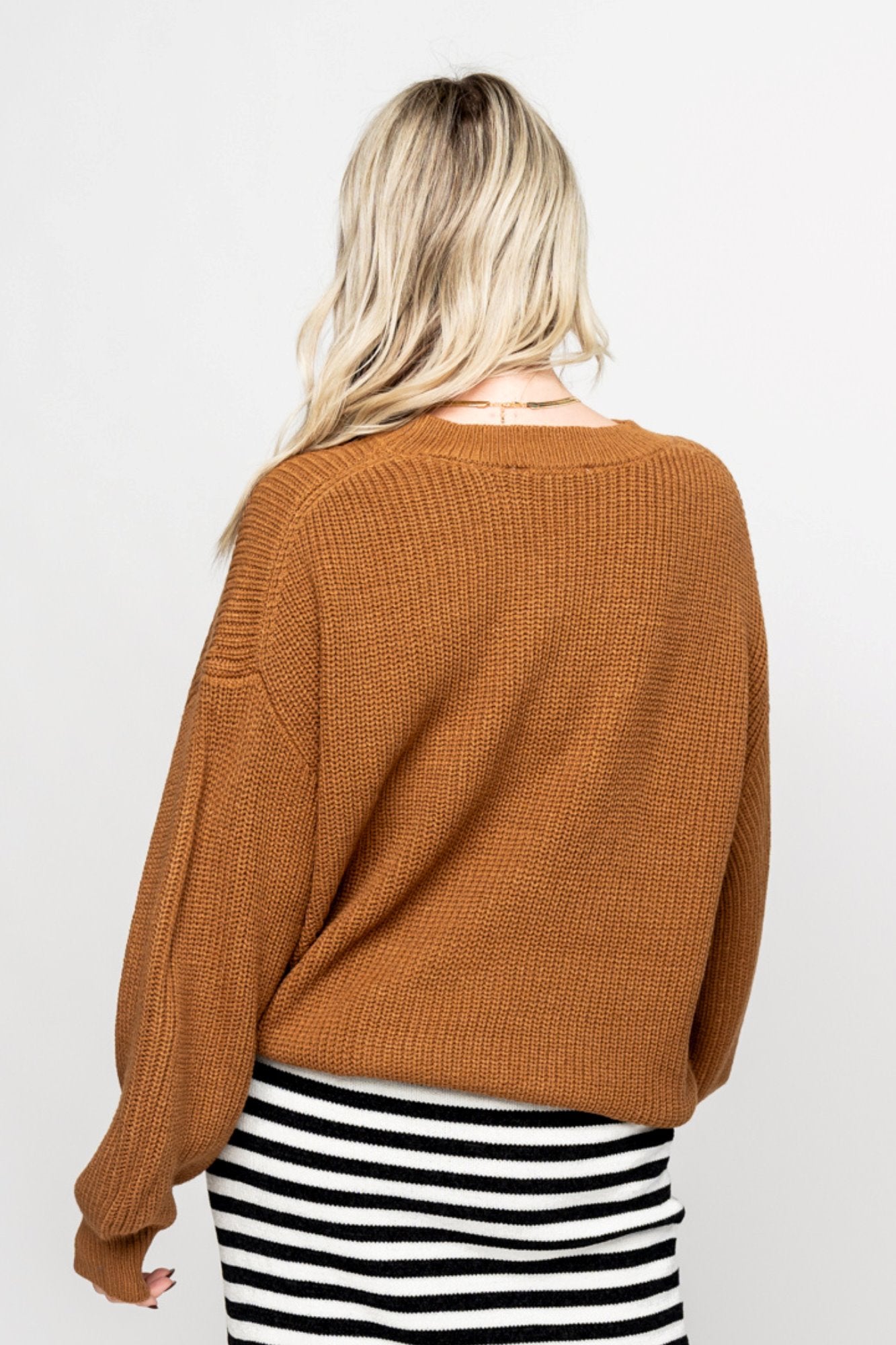 Branton Sweater in Caramel Holley Girl 