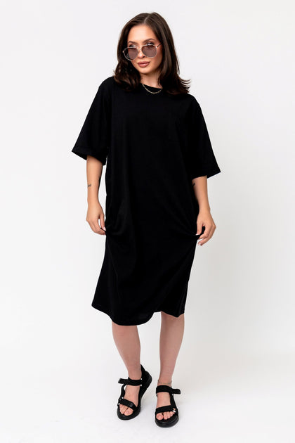 Lilo Dress in Black – Holley Girl