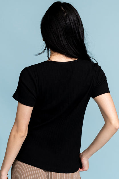 Monroe Top in Black Clothing Holley Girl 