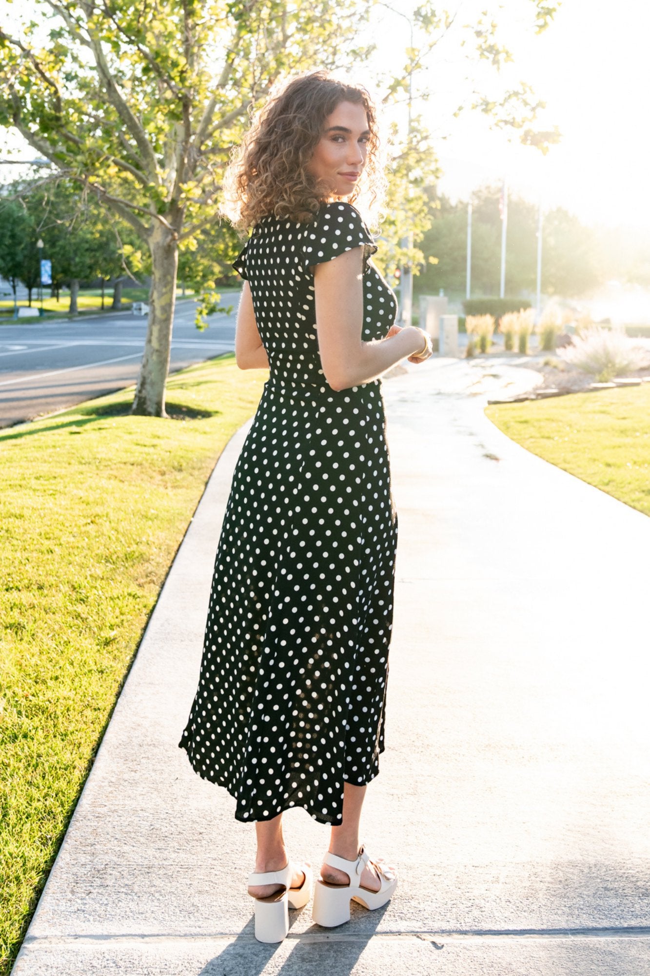 Juliet Dot Dress Clothing Holley Girl 