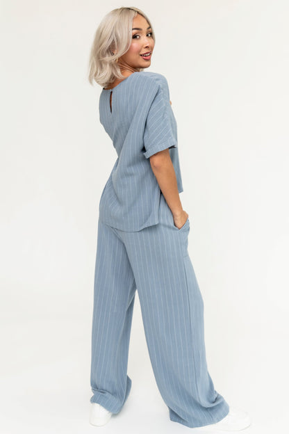 HOLLEY GIRL - Sydney Pant in Blue (Small-XL) Holley Girl 