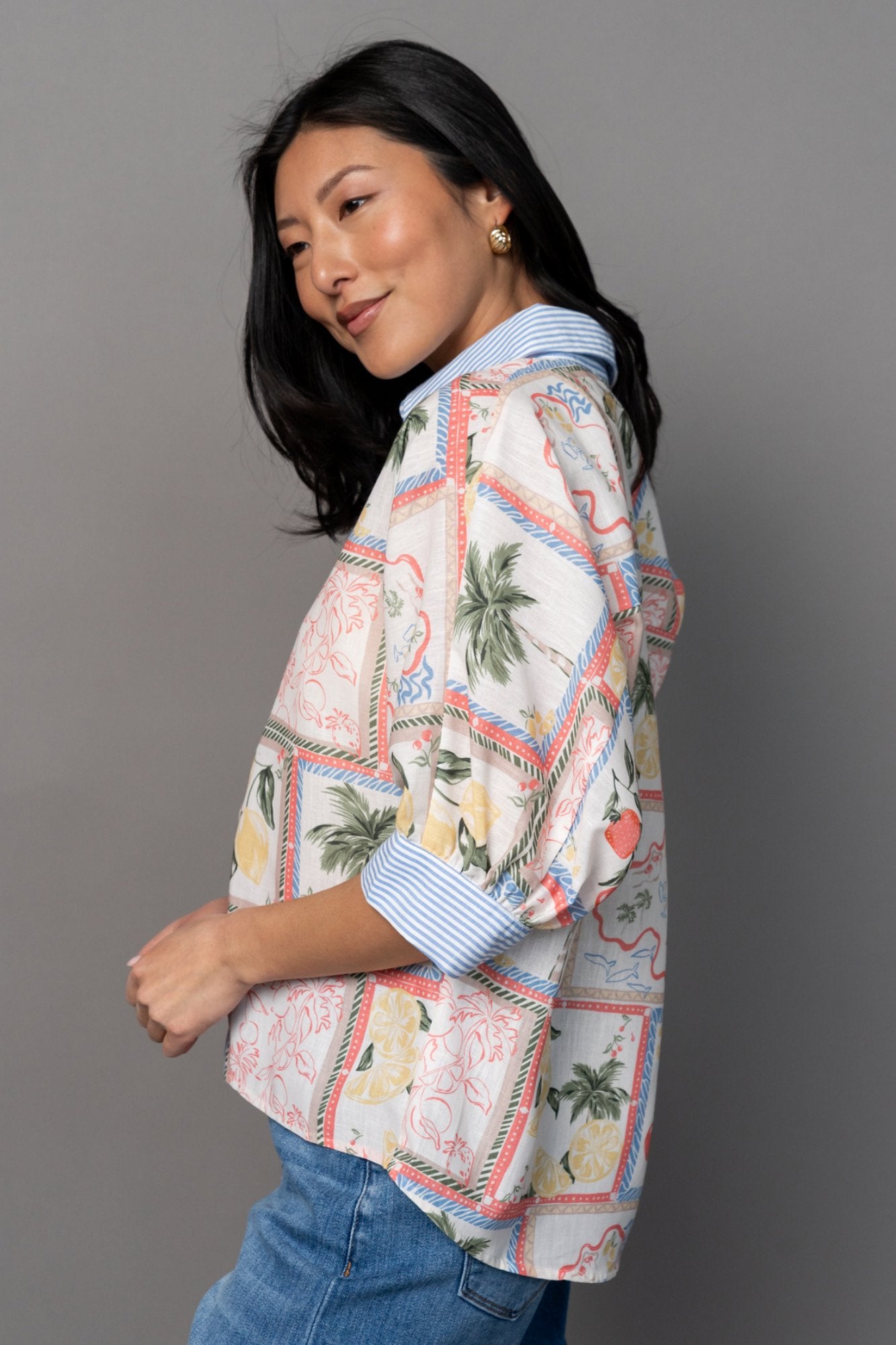 Parisian Summer Top Clothing Holley Girl 