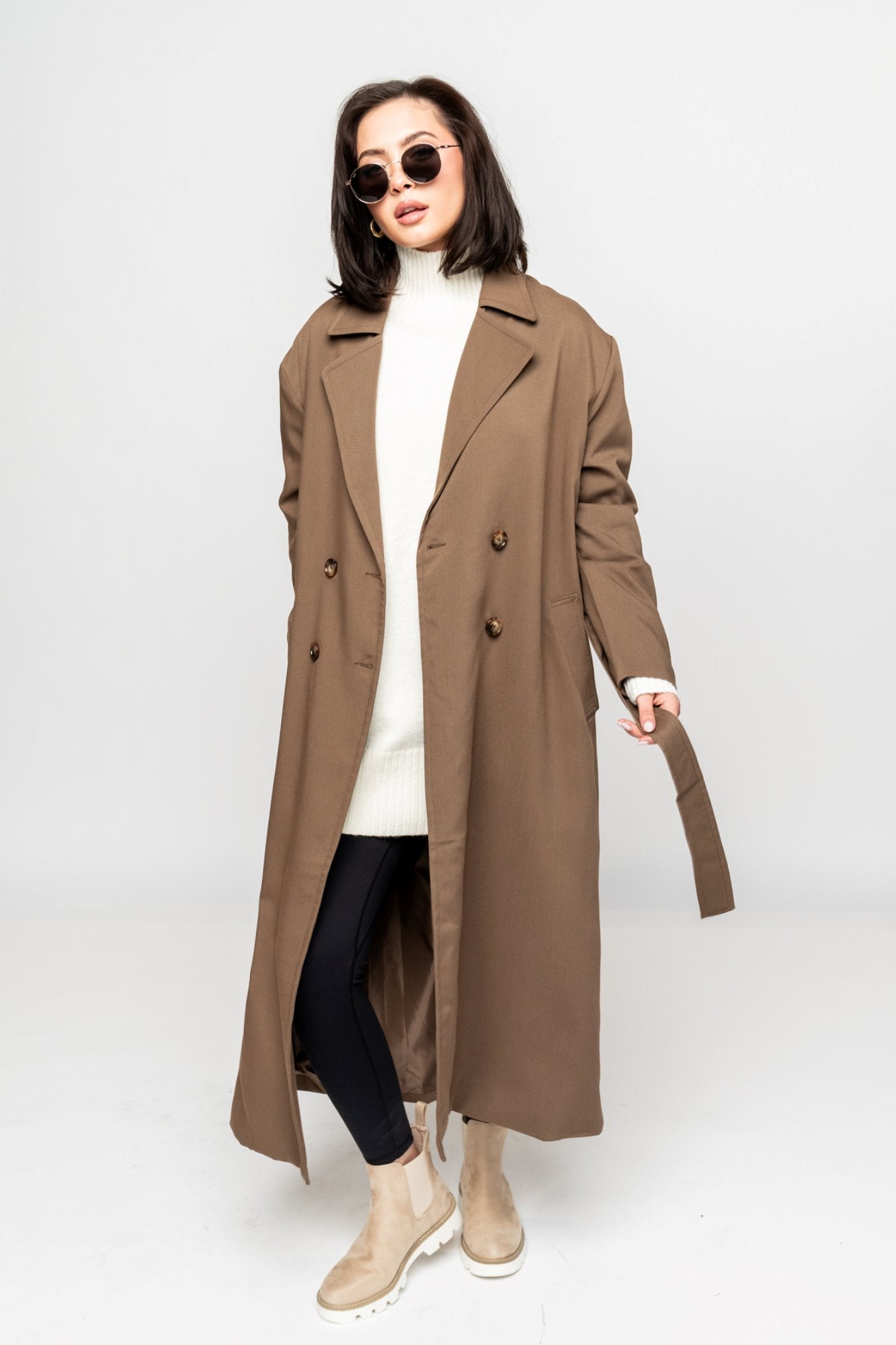 Enzo Trench Coat Holley Girl 