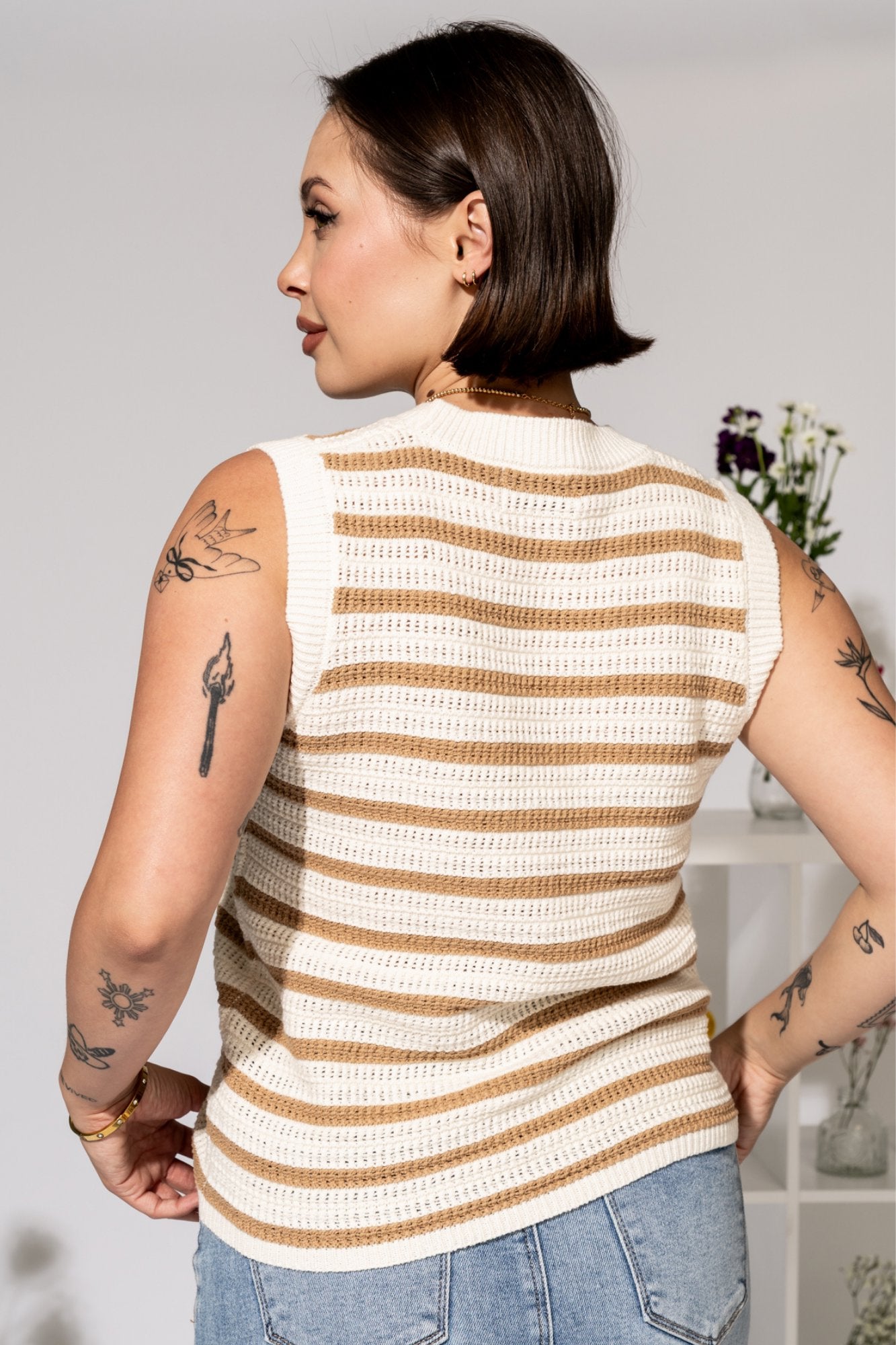 Echo Top in Fawn Clothing Holley Girl 