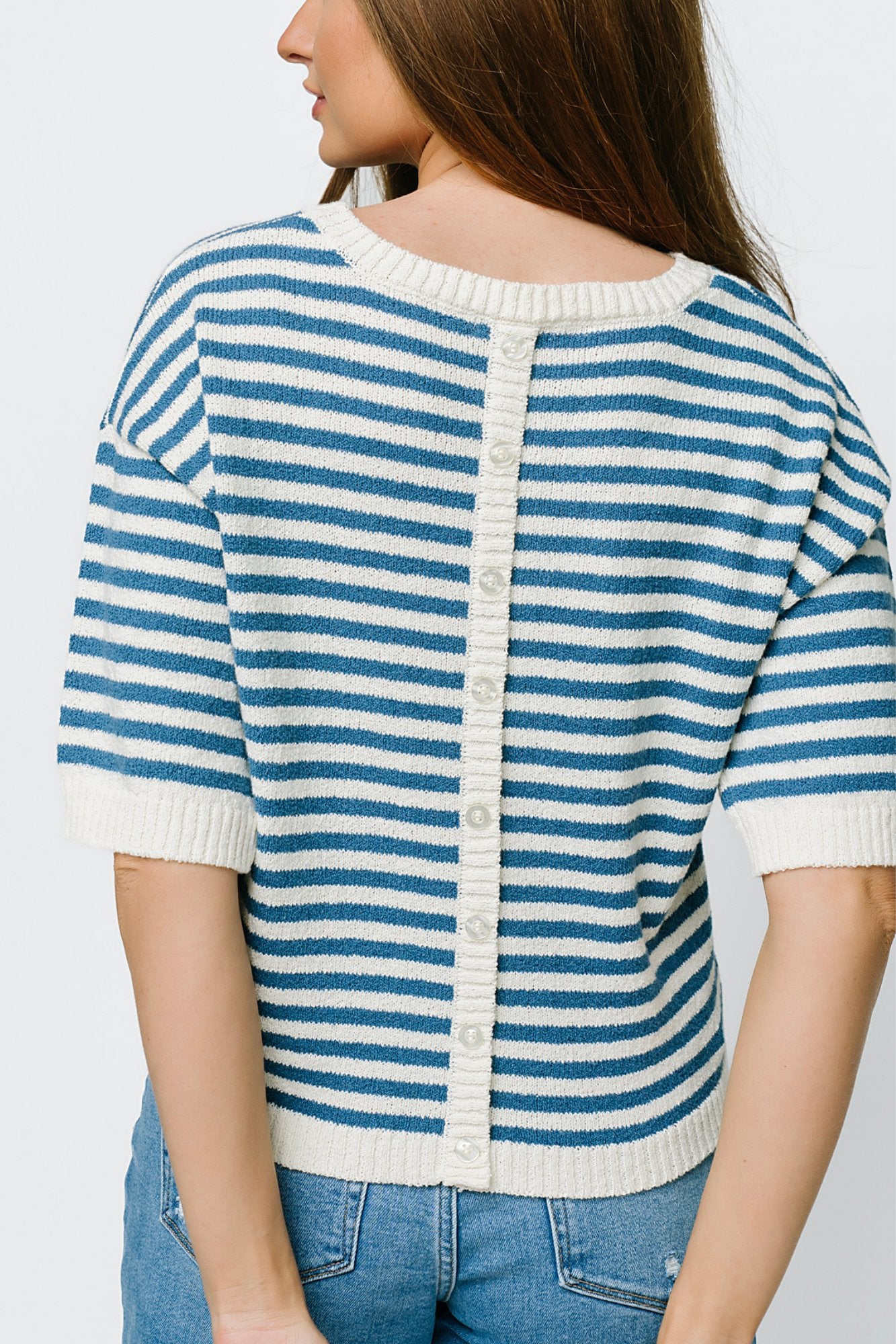 Boardwalk Top in Ocean Clothing Holley Girl 