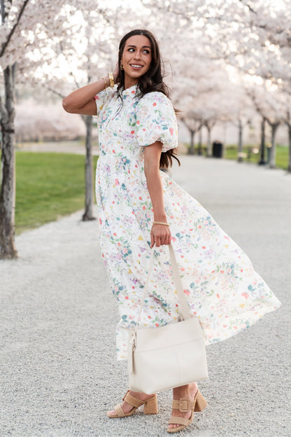 Khloe Purse in Cream Clothing Holley Girl 