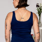 Layering Tank in Navy Clothing Holley Girl 