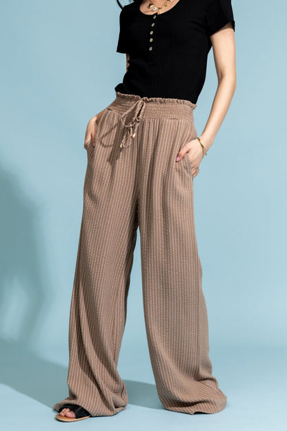 Maxwell Pant in Fawn Stripe Apparel & Accessories Holley Girl 