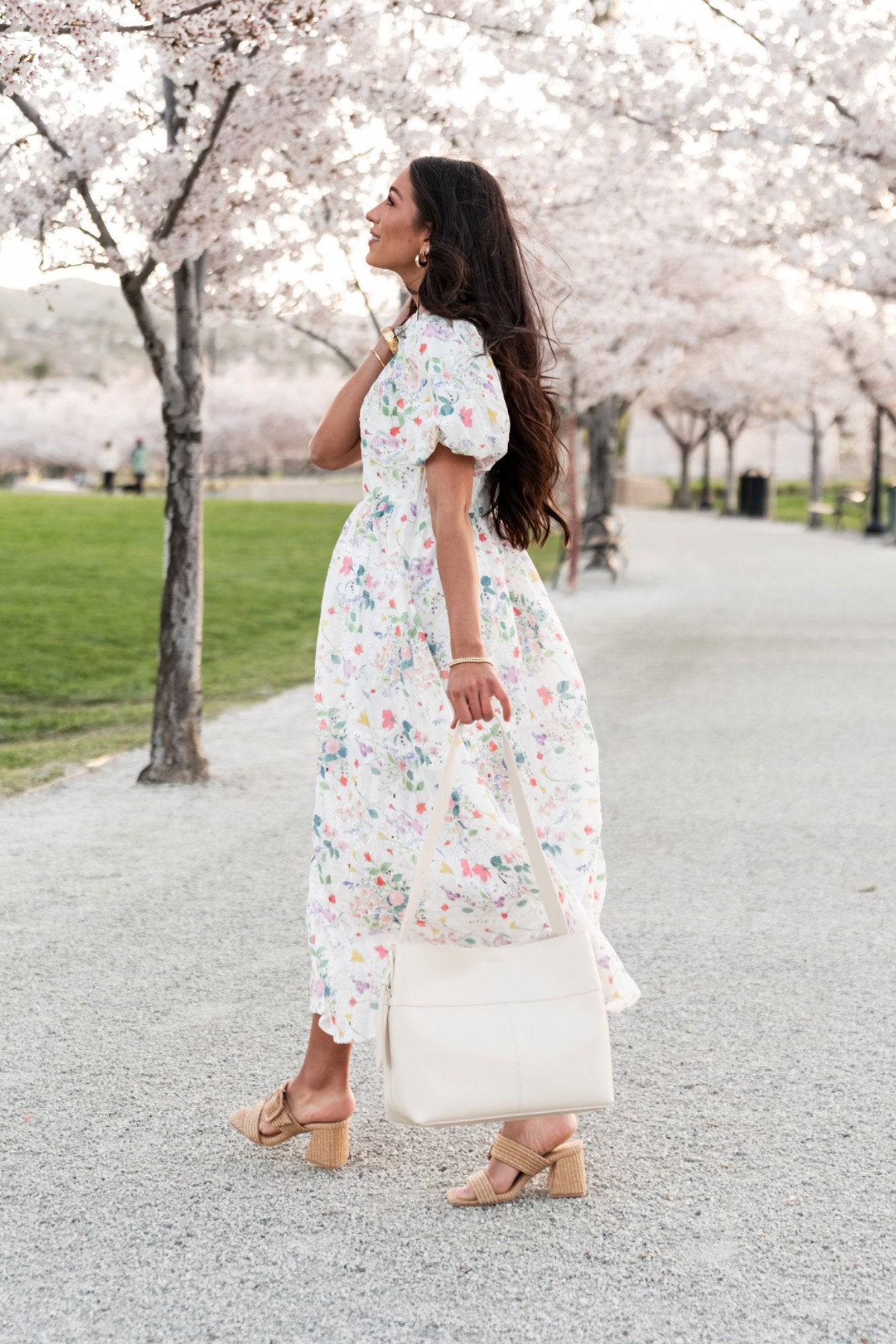 Khloe Purse in Cream Clothing Holley Girl 