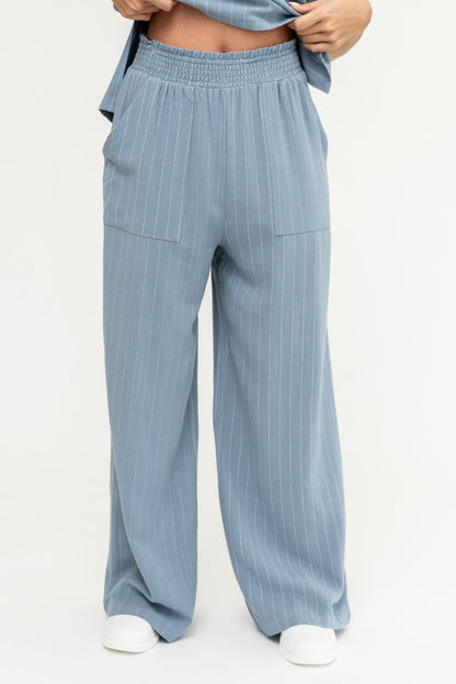 HOLLEY GIRL - Sydney Pant in Blue (Small-XL) Holley Girl 