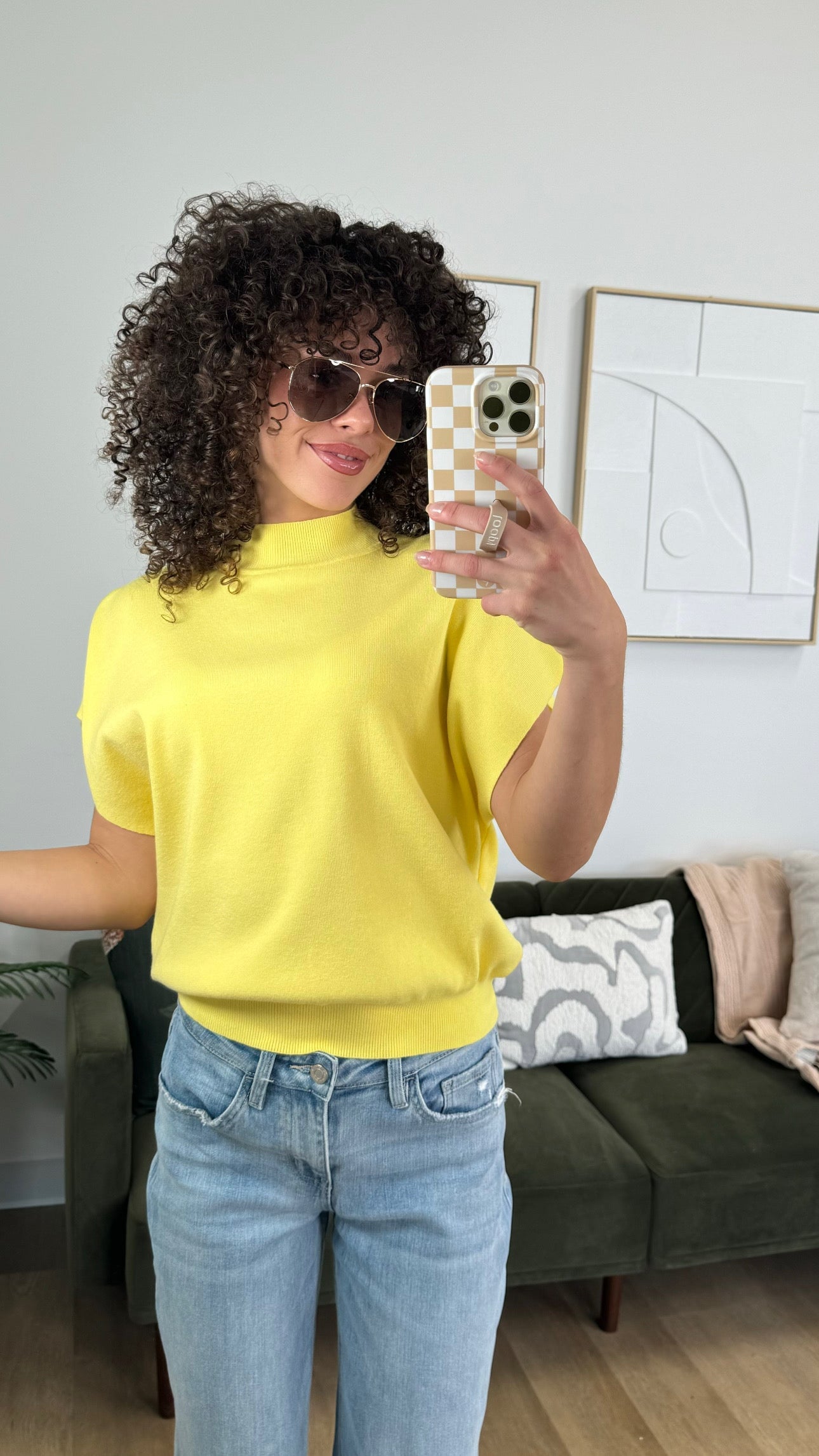 Austin Top in Lemon Holley Girl 