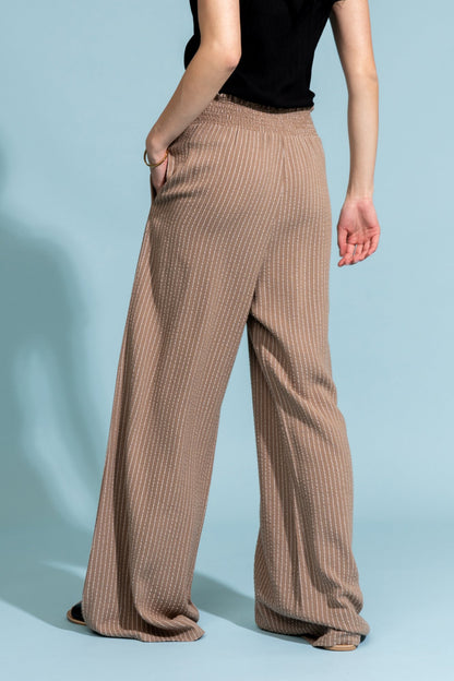 Maxwell Pant in Fawn Stripe Apparel & Accessories Holley Girl 