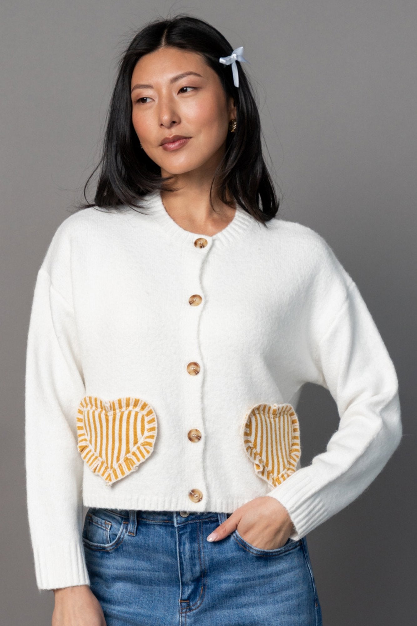 Sunshine Pocket Cardigan Clothing Holley Girl 