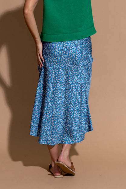 Breeze Skirt in Blue Clothing Holley Girl 