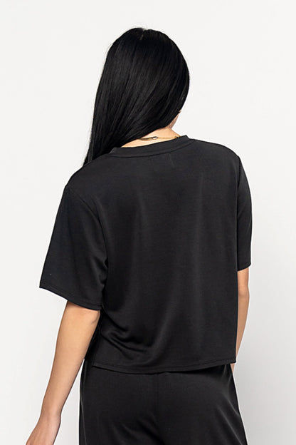 Ever Top in Black Holley Girl 