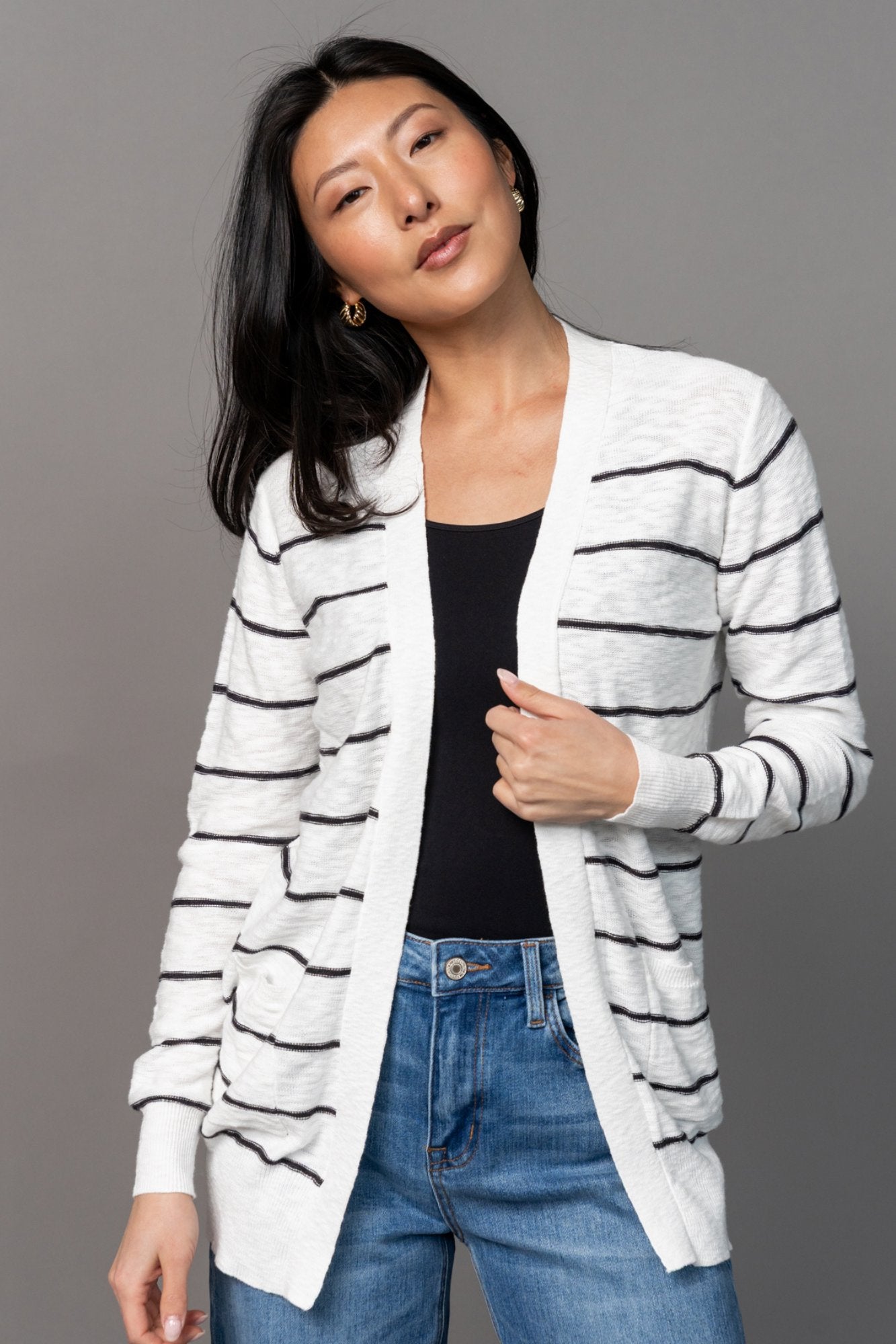 Just Enough Cardigan Clothing Holley Girl 