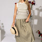 Sable & Sea Skirt in Sage Clothing Holley Girl 